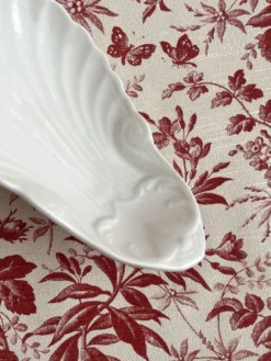 Ravier ramequin coquillage en porcelaine ancienne (#1)
