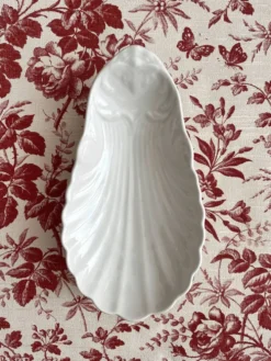 Ravier ramequin coquillage en porcelaine ancienne (#1)
