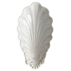 Ravier ramequin coquillage en porcelaine ancienne