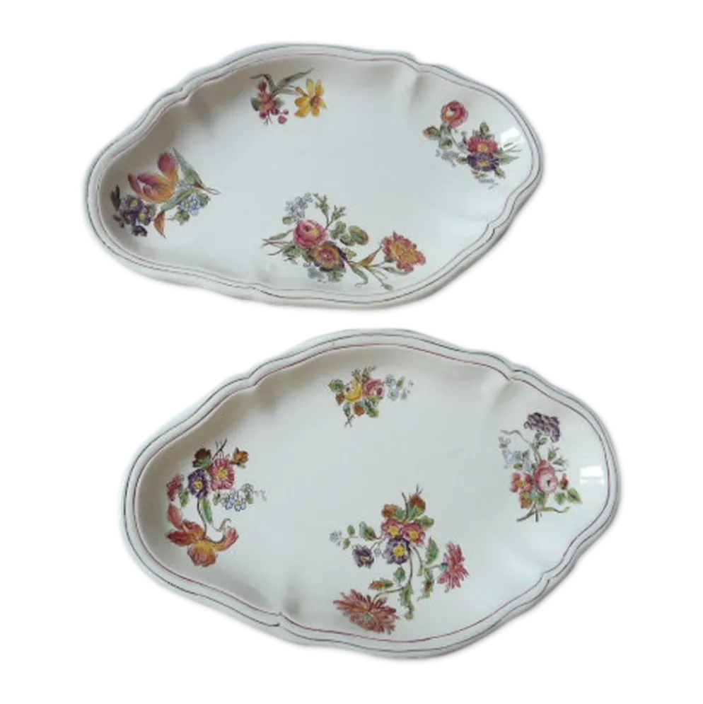 2 raviers beurriers terre de fer manufacture Lonchamp