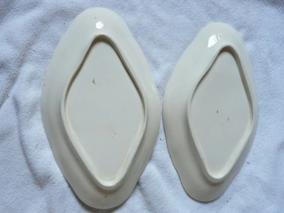 2 raviers beurriers terre de fer manufacture Lonchamp