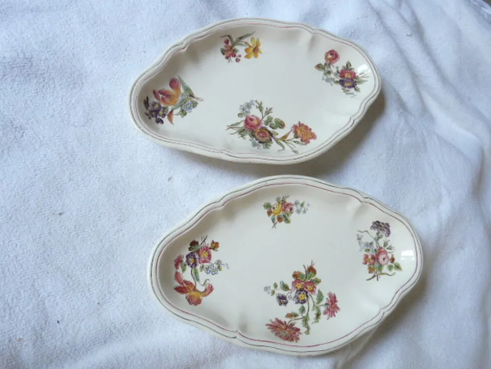 2 raviers beurriers terre de fer manufacture Lonchamp