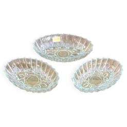 3 raviers en verre