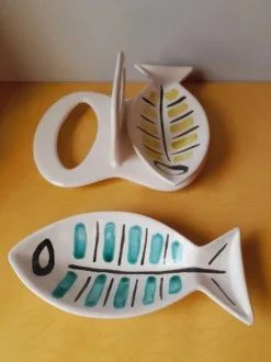 Raviers Poissons De Jacques Pouchain Pour Poet Laval 1960