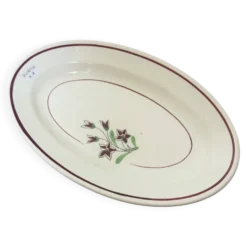 Ravier vintage en porcelaine des Salins