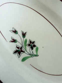 Ravier vintage en porcelaine des Salins