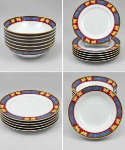 Raynaud Limoges Service de table Pégase pour 6