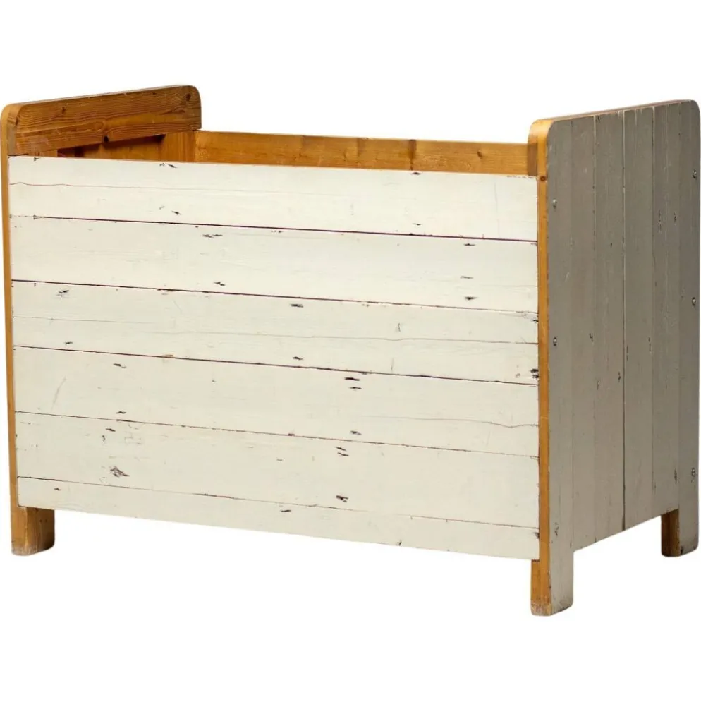 Reclaimed wood bench by Piet Hein Eek
