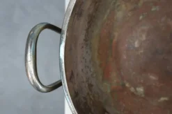 Refroidisseur à champagne en argent massif Art déco avec surface patinée, France années 1920.