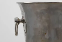 Refroidisseur à vin en argent massif Art Déco, France années 1930