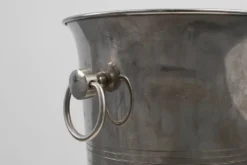 Refroidisseur à vin en argent massif Art Déco, France années 1930