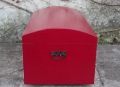 Repainted red trunk, 1960s