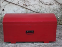 Repainted red trunk, 1960s