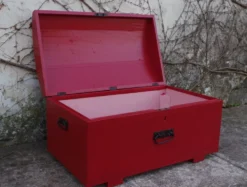 Repainted red trunk, 1960s
