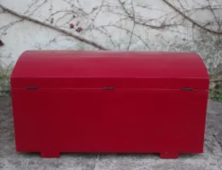 Repainted red trunk, 1960s
