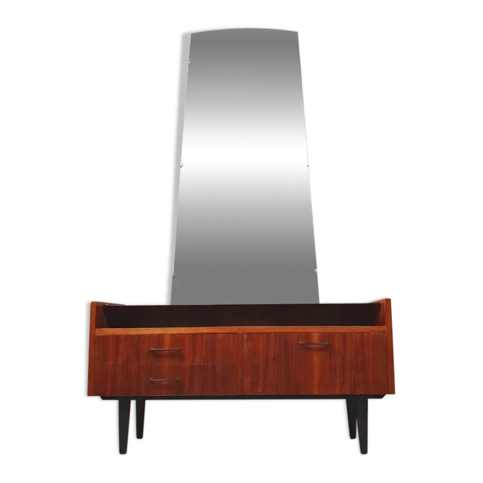 Restored Mid-Century Walnut Vanity Dressing Table by Marian Grabinski - 196