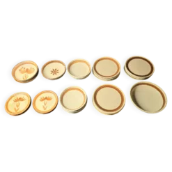 ROBERT PICAULT (1919-2000), lot de plats en céramiques émaillées vintage