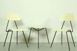 Rob Parry et Emile Truijen Lit, chaise et table de chevet pour la série Dico « Kamer 56 », années 1950
