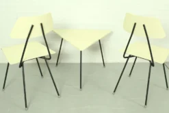 Rob Parry et Emile Truijen Lit, chaise et table de chevet pour la série Dico « Kamer 56 », années 1950