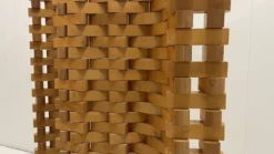 Room divider in Poplar wood 1990'S