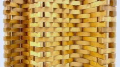 Room divider in Poplar wood 1990'S