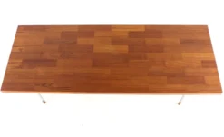 Rudolf B. Glatzel pour table basse Fristho en teck - design vintage néerlandais