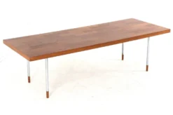 Rudolf B. Glatzel pour table basse Fristho en teck - design vintage néerlandais