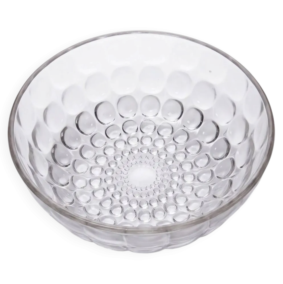 Saladier "Billes" René Lalique en verre, Art Déco circa 1937