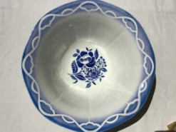Saladier Digoin Odette grande capacité bleu