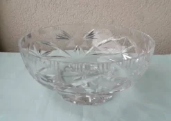Saladier en cristal