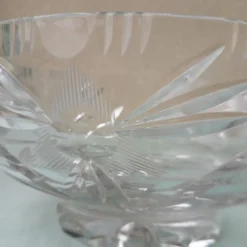 Saladier en cristal