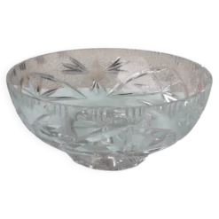 Saladier en cristal