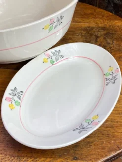 Saladier en porcelaine, Gien