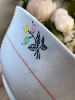 Saladier en porcelaine, Gien