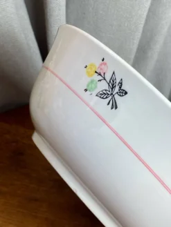 Saladier en porcelaine, Gien
