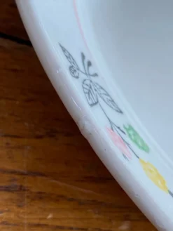 Saladier en porcelaine, Gien
