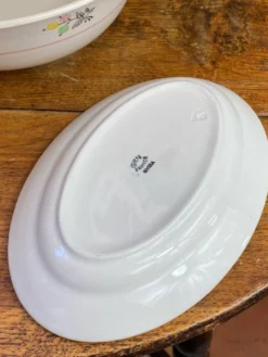 Saladier en porcelaine, Gien