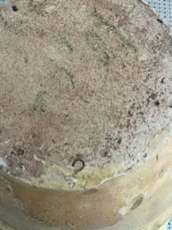 Saladier en terre cuite vernissée