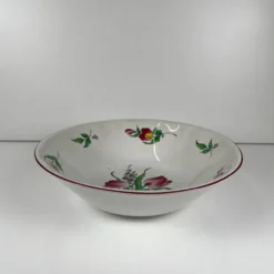 Saladier MM, modèle réverbère par KG Lunéville, motif tulipe