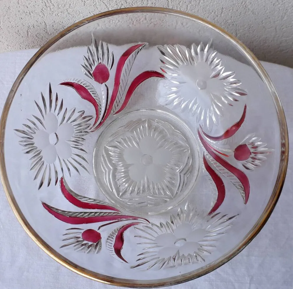 Saladier verre ou cristal