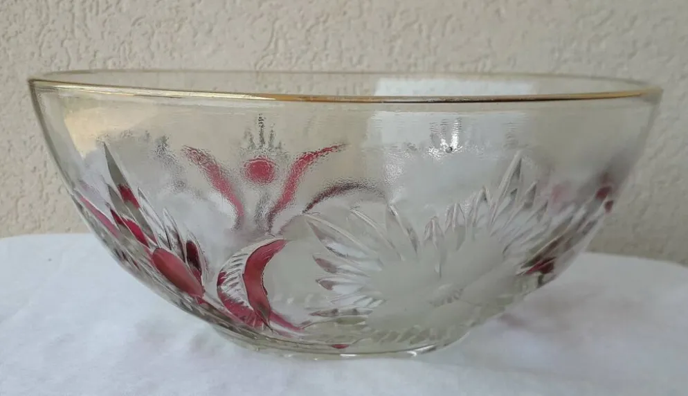 Saladier verre ou cristal