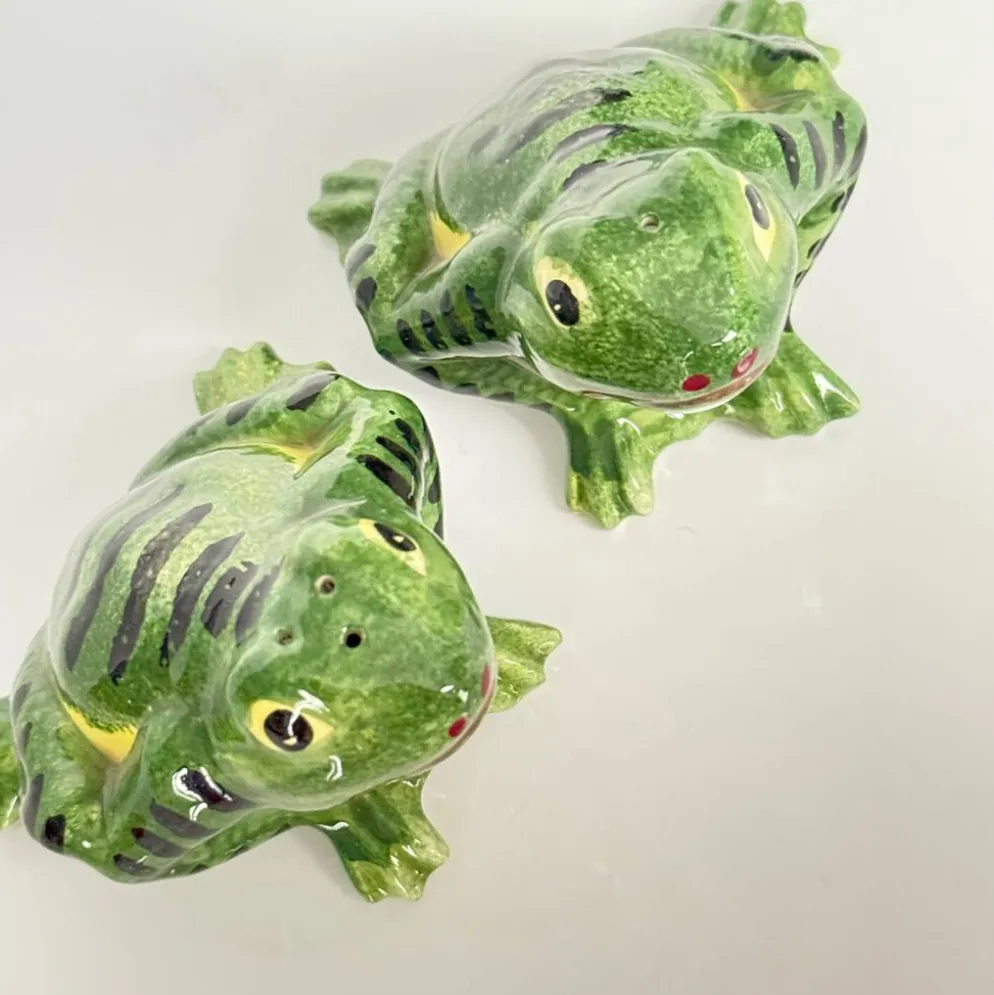 Salerons grenouille par Lancel