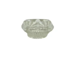 Salière, Art Déco, verre transparent, Ząbkowice, Pologne, années 1930.