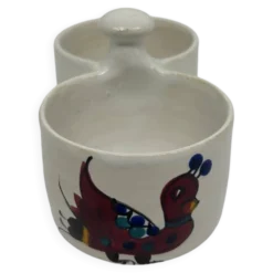 saliére en céramique années 60
