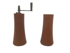 Salière en teck et moulin à poivre, Laurids Lonborg, Danemark, années 1960.