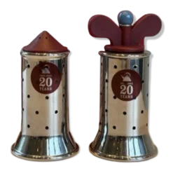 Salière et moulin à poivre Alessi