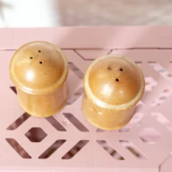 Salière et poivrier de table en grès
