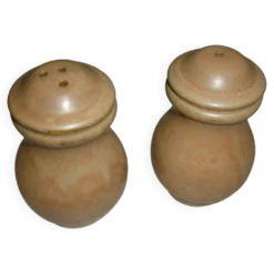 Salière et poivrier en grès