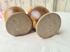 Salière et poivrier en grès