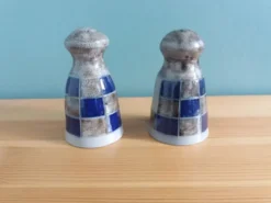 Salière et poivrier en grès d’Alsace